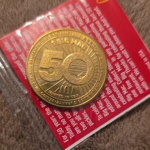 Big Mac 50th Anniversary Gold Coin